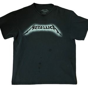 Metallica band tee